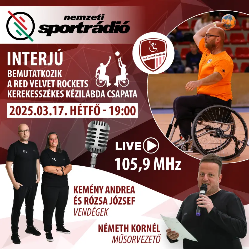 Kerekesszékes kézilabda Red Velvet